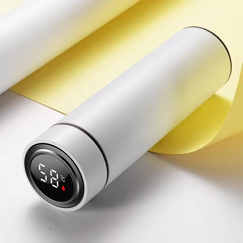 Nulgrad termoflaske med aftagelig te-si i 304 stål til løse teblade